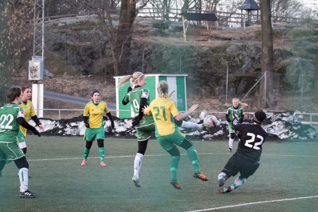20130408 - Hammarby Damfotboll vs Bollstanäs3 - 1