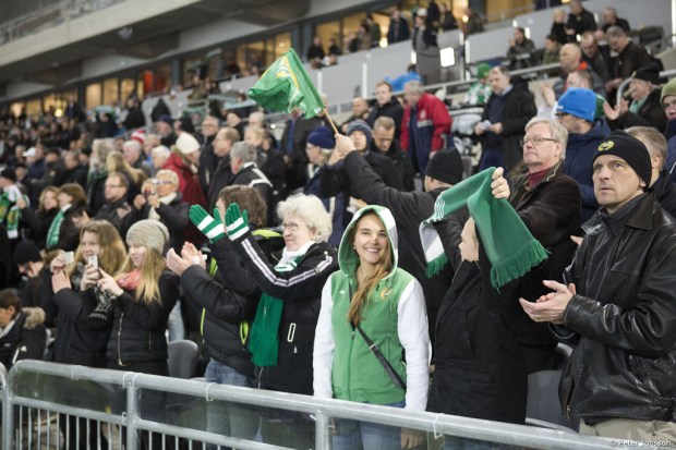 20140110 - Hammarby Bandy vs Sandviken 2 - 6