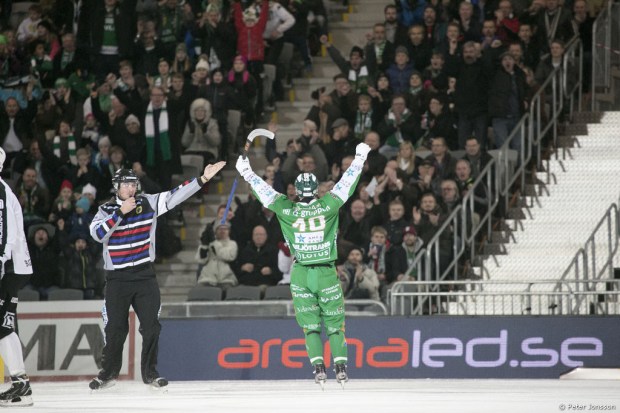 20140110 - Hammarby Bandy vs Sandviken 2 - 6