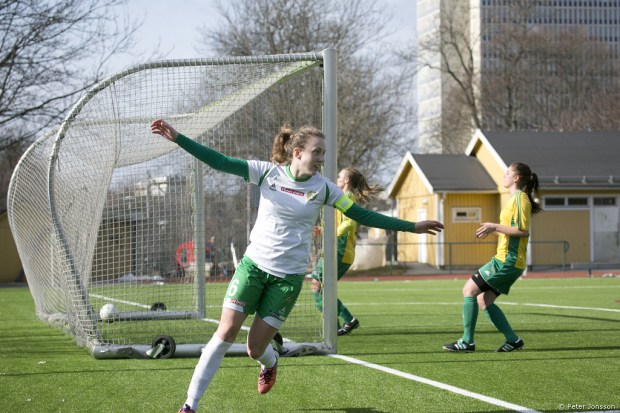 20140322 - Hammarby Damfotboll vs Bollstanäs 6 - 0