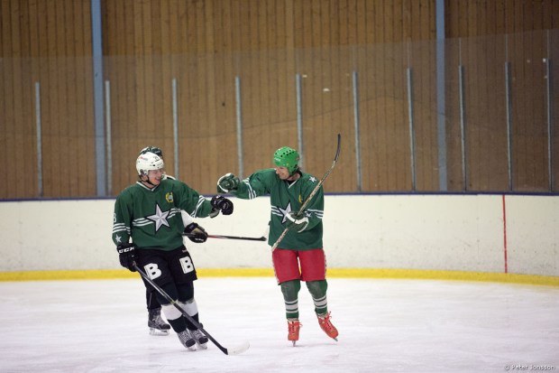 20140327 - Hammarby Hockey vs Supporters