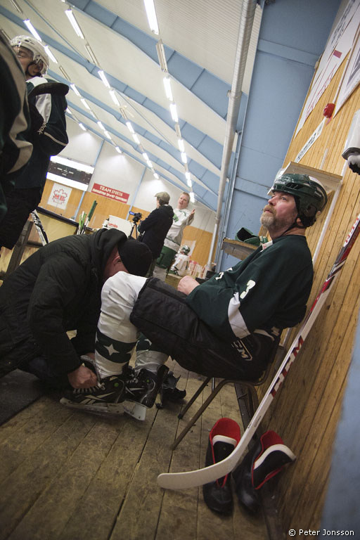 20140327 - Hammarby Hockey vs Supporters