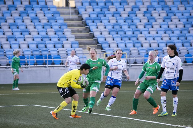 20140329 - Norrköping vs Hammarby Damfotboll 0 - 4