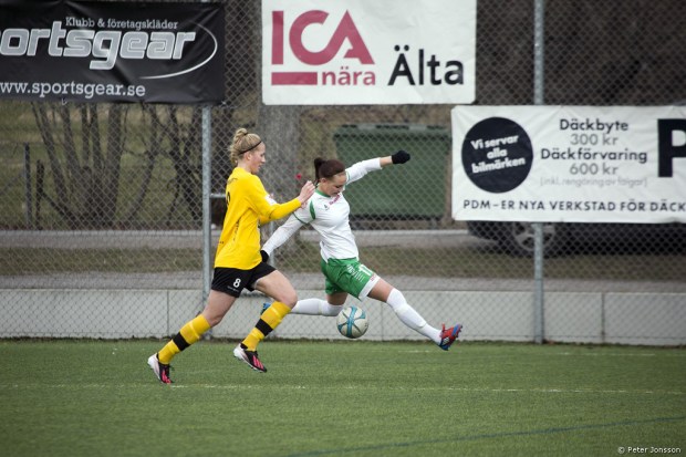 20140406 - Älta vs Hammarby Damfotboll 1 - 3