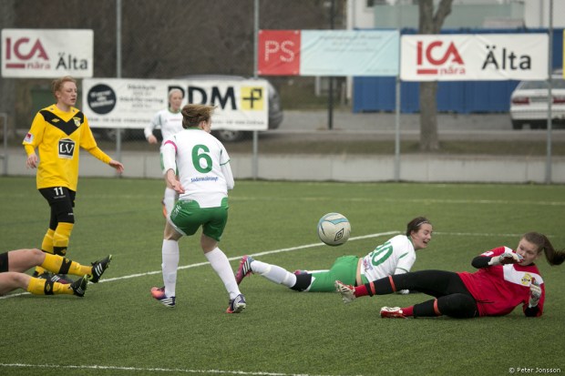 20140406 - Älta vs Hammarby Damfotboll 1 - 3