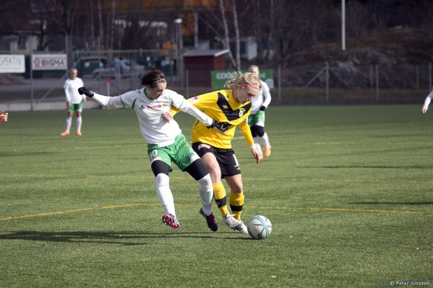 20140406 - Älta vs Hammarby Damfotboll 1 - 3