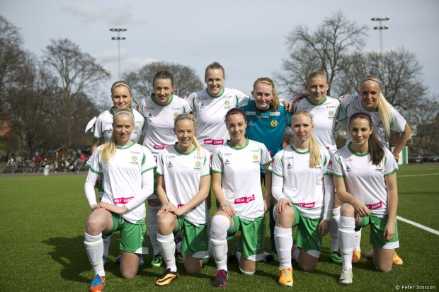 20140412 - Hammarby Damfotboll vs Hovås Billdal 3 - 0