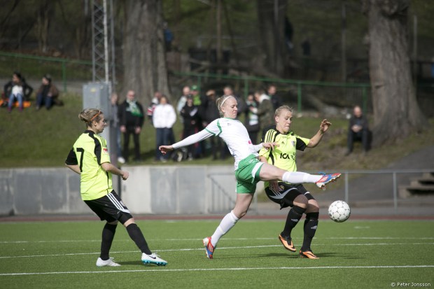 20140412 - Hammarby Damfotboll vs Hovås Billdal 3 - 0