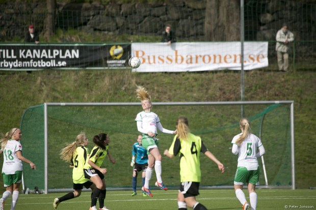 20140412 - Hammarby Damfotboll vs Hovås Billdal 3 - 0