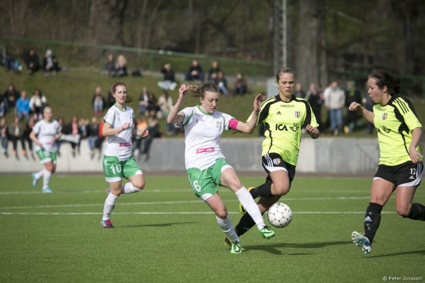 20140412 - Hammarby Damfotboll vs Hovås Billdal 3 - 0