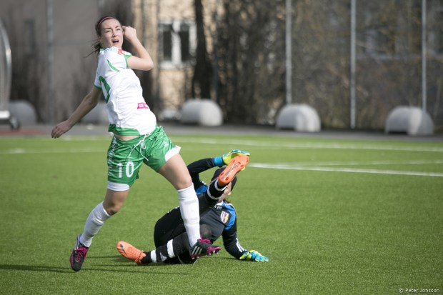 20140412 - Hammarby Damfotboll vs Hovås Billdal 3 - 0