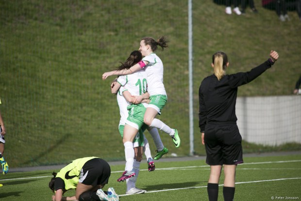 20140412 - Hammarby Damfotboll vs Hovås Billdal 3 - 0