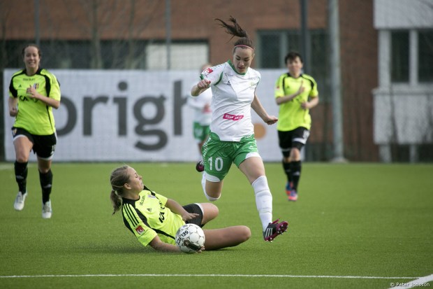 20140412 - Hammarby Damfotboll vs Hovås Billdal 3 - 0