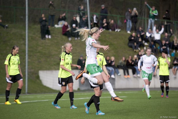 20140412 - Hammarby Damfotboll vs Hovås Billdal 3 - 0