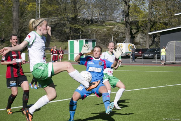 20140426 - Hammarby Damfotboll vs BP 4 - 1