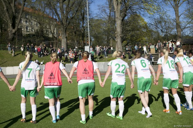 20140426 - Hammarby Damfotboll vs BP 4 - 1