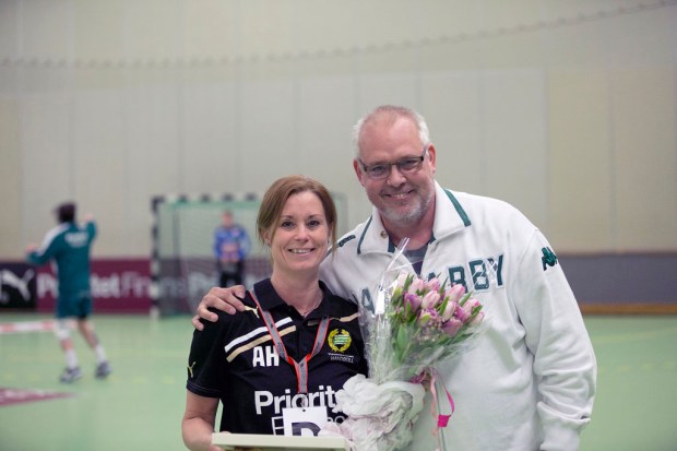 20140423 - Hammarby Handboll vs Kristianstad 25 - 24