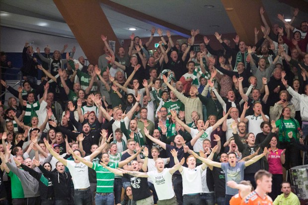 20140423 - Hammarby Handboll vs Kristianstad 25 - 24