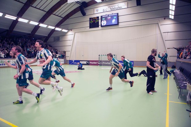 20140423 - Hammarby Handboll vs Kristianstad 25 - 24