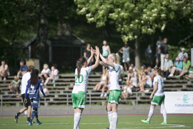 20140525 - Hammarby Damfotboll vs Kvarnsveden 1 - 1