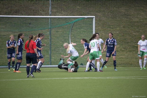 20140525 - Hammarby Damfotboll vs Kvarnsveden 1 - 1