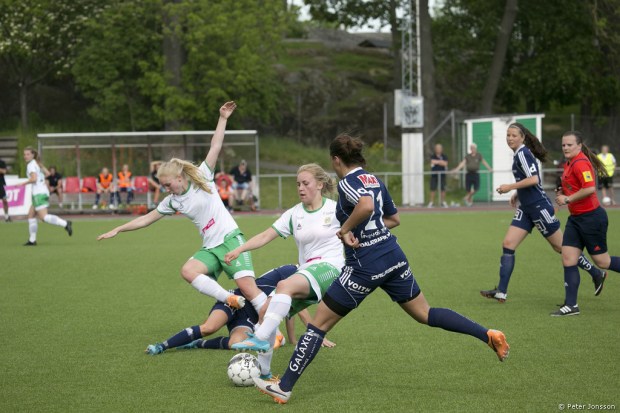 20140525 - Hammarby Damfotboll vs Kvarnsveden 1 - 1