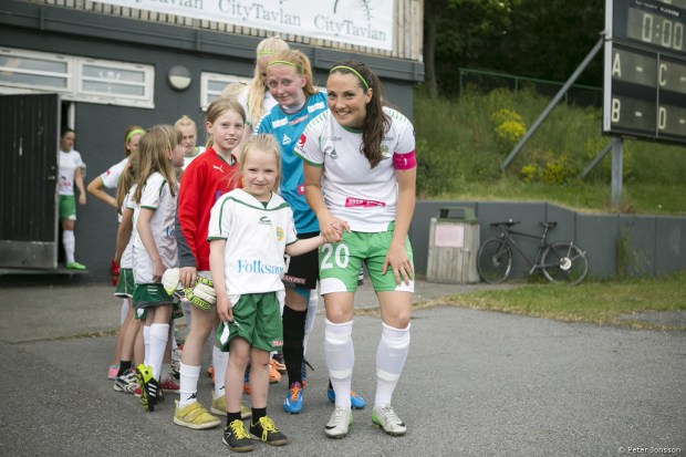 20140608 - Hammarby Damfotboll vs Umeå 3 - 3