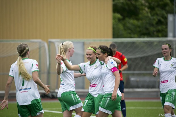20140608 - Hammarby Damfotboll vs Umeå 3 - 3