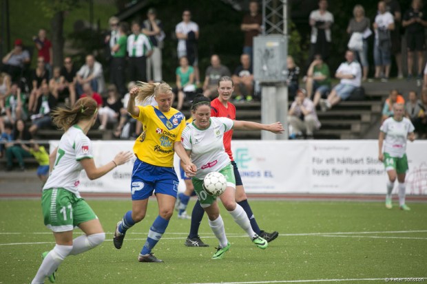 20140608 - Hammarby Damfotboll vs Umeå 3 - 3