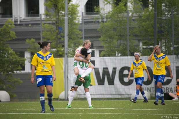 20140608 - Hammarby Damfotboll vs Umeå 3 - 3