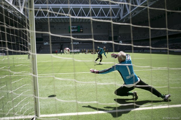 20140608 - Hammarby Legendarmatchen mot Cancer