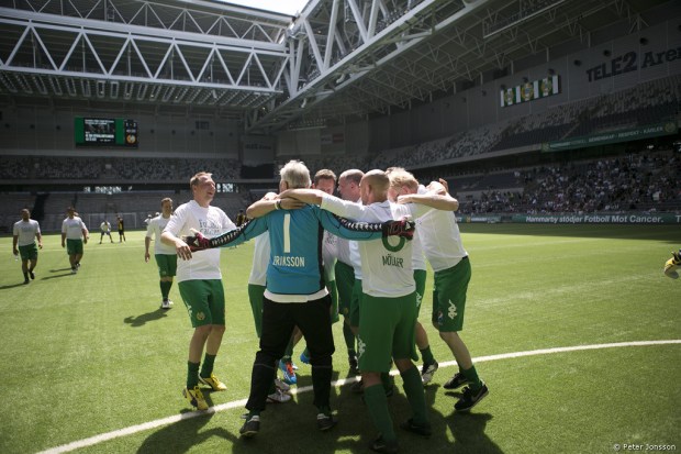 20140608 - Hammarby Legendarmatchen mot Cancer