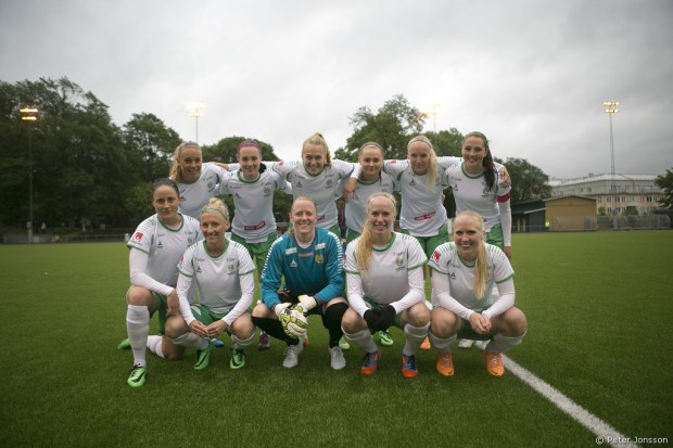 20140623 - Hammarby Damfotboll vs Älta 5 - 0