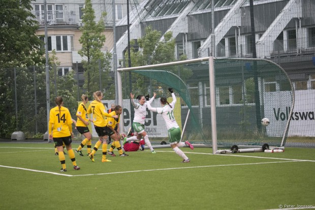 20140623 - Hammarby Damfotboll vs Älta 5 - 0