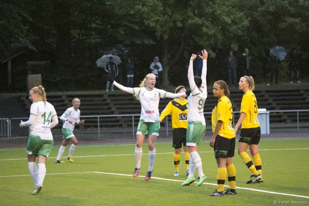 20140623 - Hammarby Damfotboll vs Älta 5 - 0