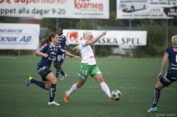 20140830 - Kvarnsveden vs Hammarby Damfotboll 3 - 2