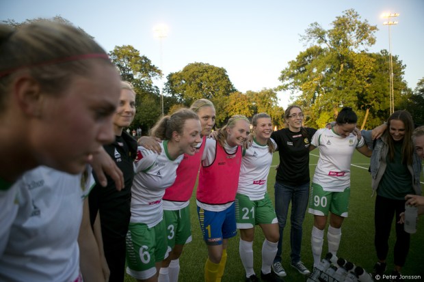 20140907 - Hammarby Damfotboll vs Sunnanå 2 - 0