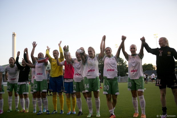 20140907 - Hammarby Damfotboll vs Sunnanå 2 - 0