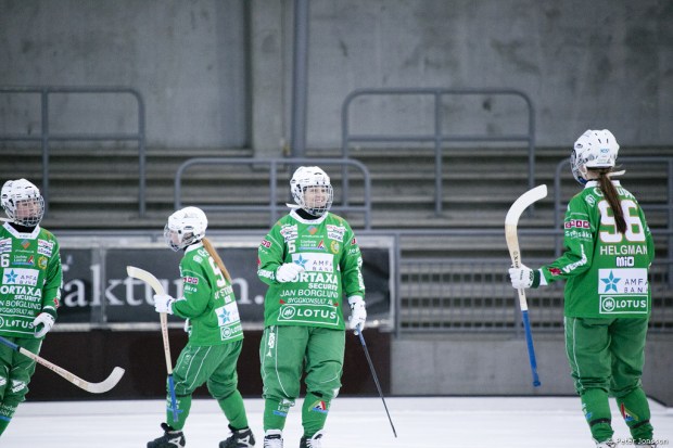 20141208 - Hammarby Dambandy vs Härnösand 9 - 0