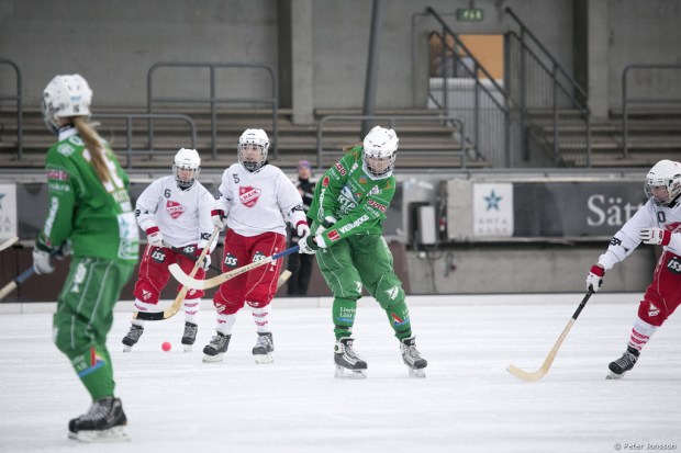20141208 - Hammarby Dambandy vs Härnösand 9 - 0