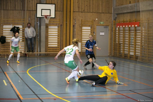 20141221 - Hammarby Damfotboll Snöbollen Cup