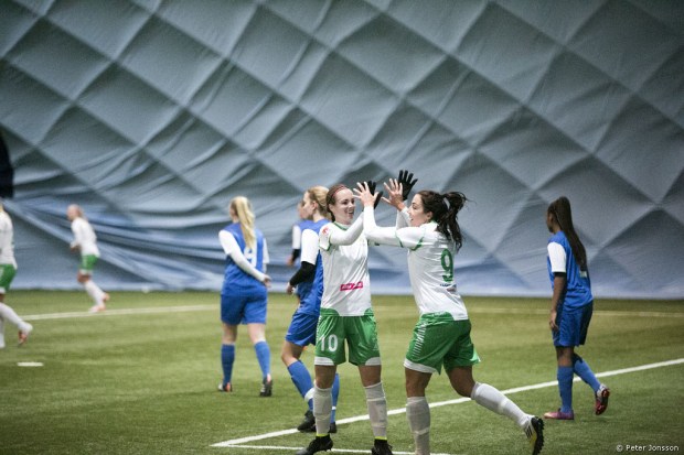 20150110 - Hammarby Damfotboll vs Stadslaget 98 11 - 0