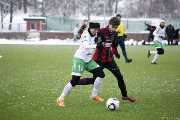 20150124 - BP P01 vs Hammarby Damfotboll 4 - 3