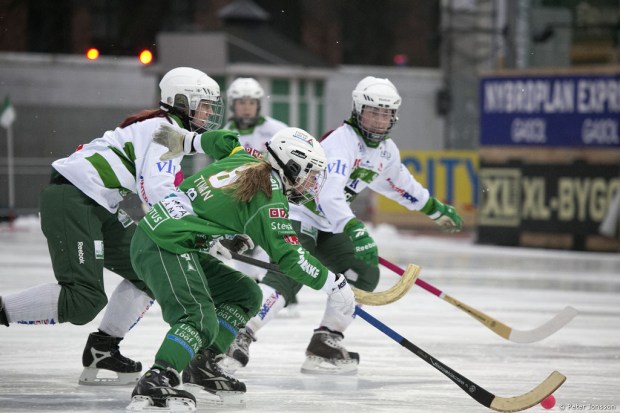 20150110 - Hammarby Dambandy vs Västerås 5 - 7