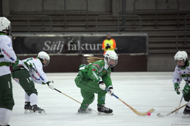 20150110 - Hammarby Dambandy vs Västerås 5 - 7