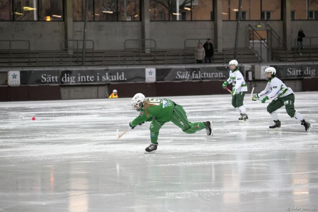 20150110 - Hammarby Dambandy vs Västerås 5 - 7