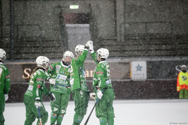 20150110 - Hammarby Dambandy vs Västerås 5 - 7