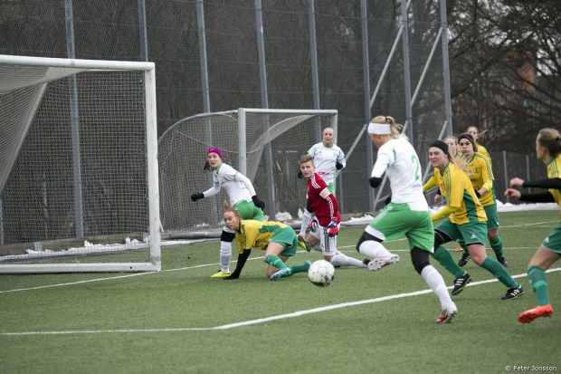 20150214 - Hammarby Damfotboll vs Bollstanäs 3 - 0