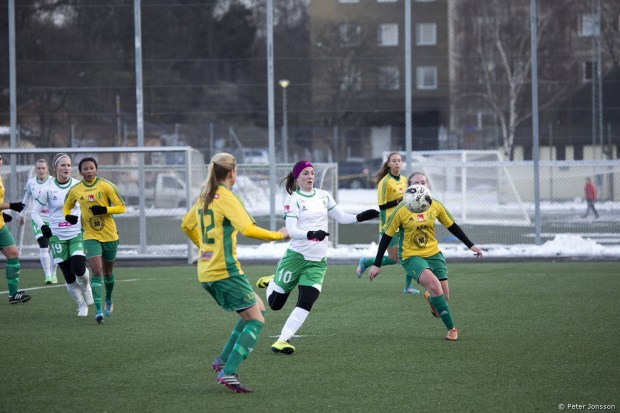20150214 - Hammarby Damfotboll vs Bollstanäs 3 - 0