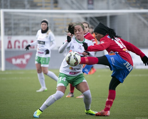 20160130 - Örebro vs Hammarby Damfotboll 1 - 0